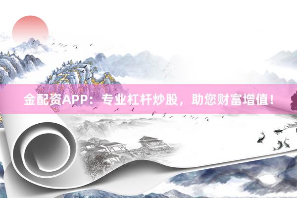 金配资APP：专业杠杆炒股，助您财富增值！