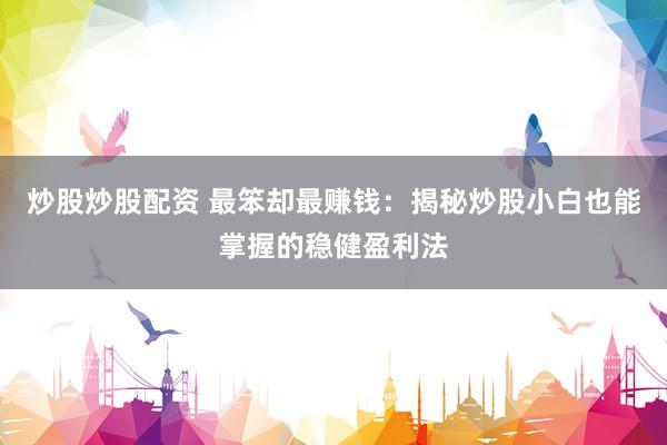 炒股炒股配资 最笨却最赚钱：揭秘炒股小白也能掌握的稳健盈利法